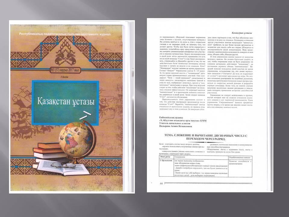 Шығармашылық  топ жұмысы 