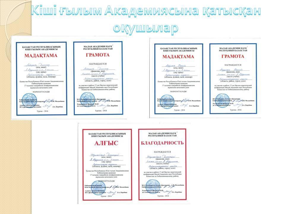 Олимпиада жүлдегерлері